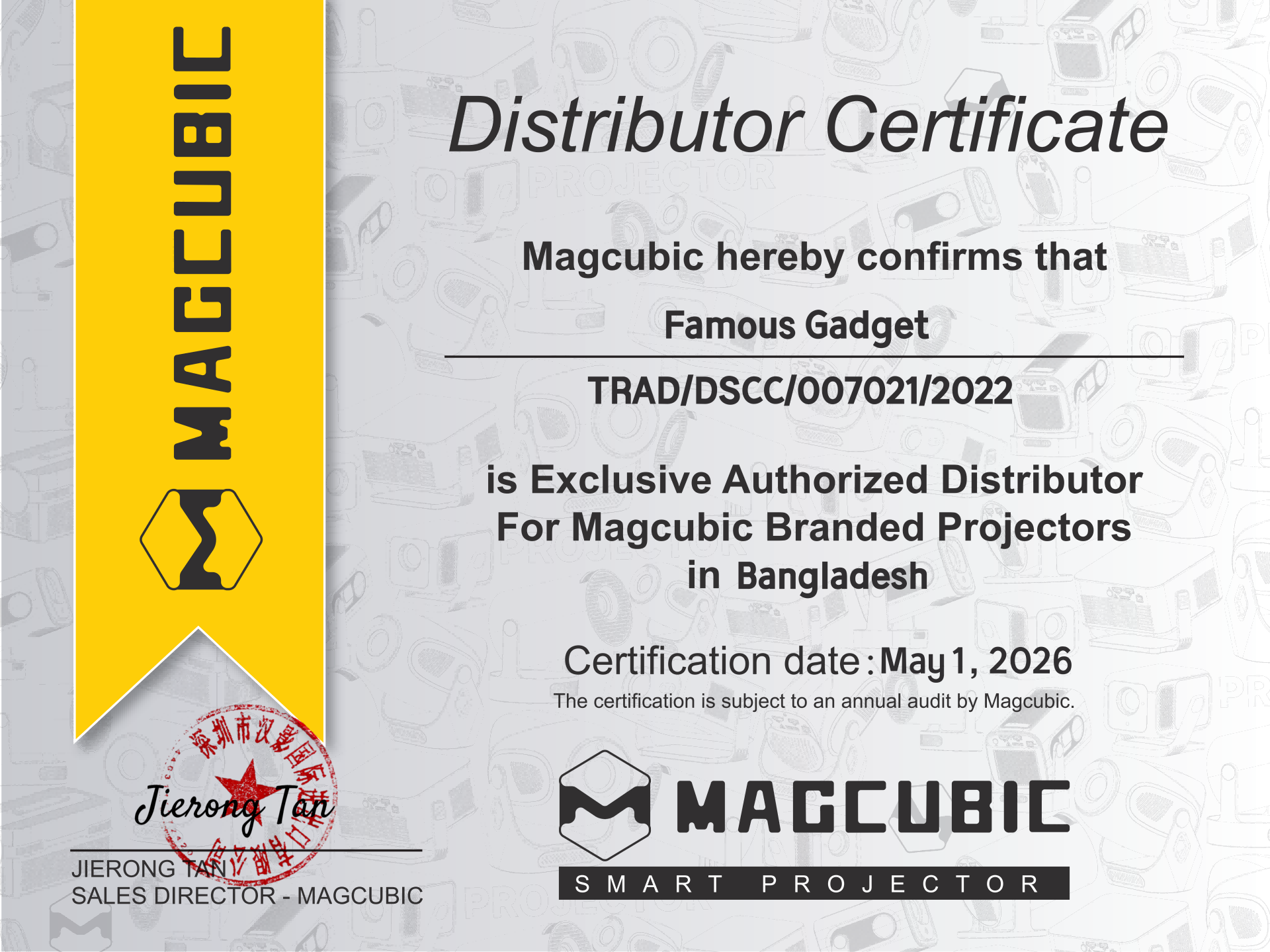 Magcubic Partnership Statement