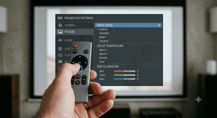 projector color distortion (3)