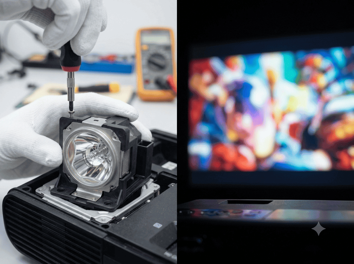 projector light bulb 1